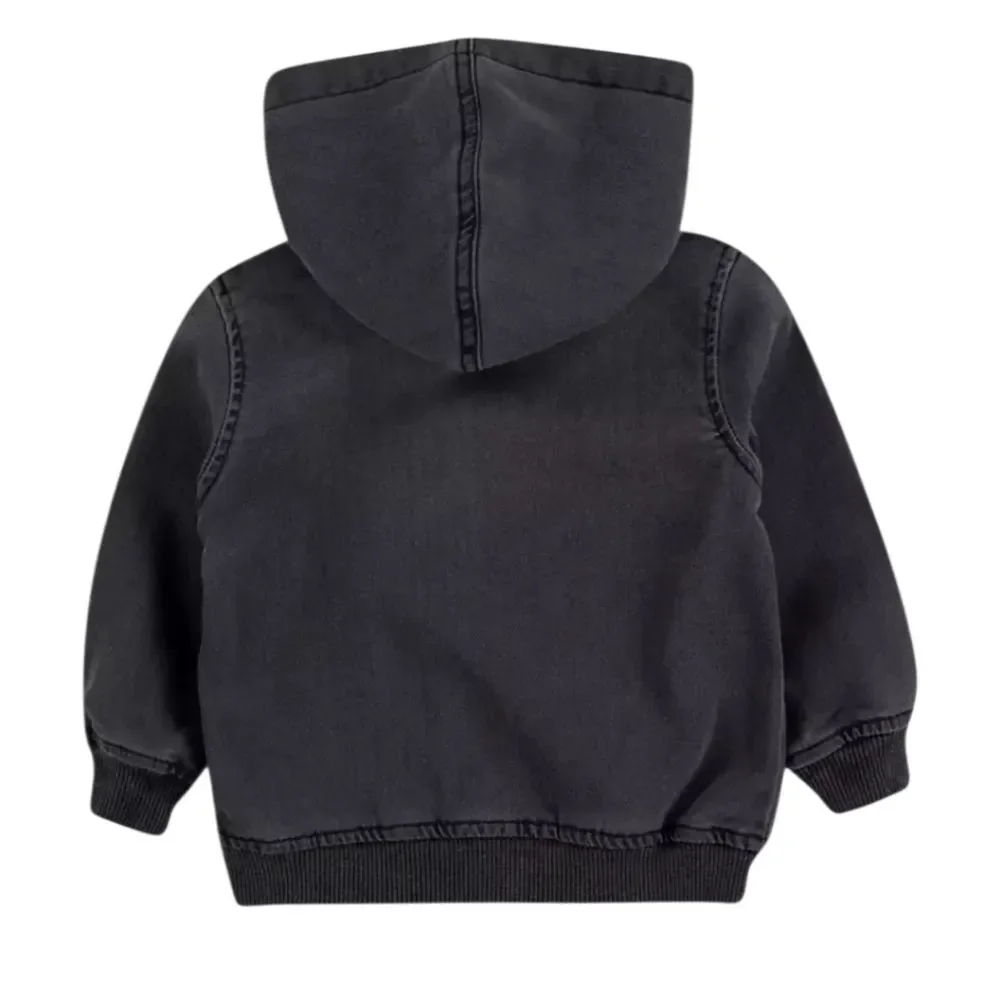 Levi's Indigo Knit Hoodie Sweatshirt Jacket Baby Boys